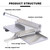 meat slicer, Adjustable Thickness Bone Cutting Machine Stainless Steel Meat
