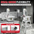 Electric Meat Bandsaw with Stand, 1500W Stainless Steel Bone Sawing Machine
