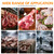 YOEXTO Electric Meat Bone Saw 1100W, 0.04"-8.0" Adjustable Slice Thickness, Stainless Steel Frozen Meat Cutting Machine, 700 LBS/H High Speed Used for Cutting of Ribs and Pig Trotters