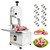 2500W Electric Commercial Meat Bandsaw, 0-7.9 Inch Cutting Thickness