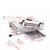 FJIESGKQ 13.5 Inch Meat Slicer Bone Cutting Machine Minced Lamb Cutter Chicken Duck Fish Stainless Steel Household