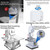 Electric Meat Bandsaw Machine, 750W Stainless Steel Cutter, Adjustable Cutting Thickness for Meat, Bones, Frozen Food, Heavy Duty Performance, Kitchen Essential