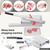Heavy Duty Meat Bone Cutter & Slicer - Professional Frozen Meat Cutting Machine for Chicken, Beef, Goat, Pig, Fish - Versatile Kitchen Blade Chopper for Home & Restaurant Use