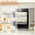 Electric Dough Proofer Machine ，40L Home Bread Proofing Box
