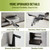 GarveeTech Sugar Cane Juicer, Manual Commercial Press with 3 Rollers
