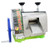 WYDDDARY Manual Suger Cane Press Juicer Machine 3 Steel Rollers Metal Hand Crank Juice Extractor with 2 Peeling Knives for Home Commercial Juicing