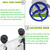 WYDDDARY Manual Suger Cane Press Juicer Machine 3 Steel Rollers Metal Hand Crank Juice Extractor with 2 Peeling Knives for Home Commercial Juicing