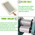 WYDDDARY Manual Suger Cane Press Juicer Machine 3 Steel Rollers Wooden Hand Crank Juice Extractor with 2 Peeling Knives for Home Commercial Juicing