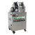 BREVELTION 24V/110V Electric Sugar Cane Juice Press Machine, 660LB/H Sugarcane Juice Squeezer Extractor, 3 Stainless Steel Rollers, 4 Casters, for Home/Commercial