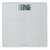 Taylor Digital Body Scale for Body Weight - Tempered Glass Platform with Photo Real Waves Design, 400 lb Capacity, 0.2 lb Increments, Large Display, Weight Tracking, White