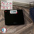 Taylor Digital Bath Scale with Antimicrobial Surface Protection, Bathroom Scale for Body Weight, 400 lbs. Black