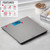 Taylor Digital Scales for Body Weight, High 400 LB Capacity, Brushed Stainless Steel Thin Glass Platform, Unique Blue LCD, Durable Platform, 11.8 x 11.8 Inches, Stainless Steel