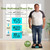 ZOETOUCH Digital Bathroom Scale for Body Weight, 560lbs, Wide Platform