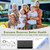 ZOETOUCH Digital Bathroom Scale for Body Weight, 560lbs, Wide Platform