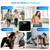 Jedaful Talking Scales for Body Weight, Highly Accurate Digital Talking Bathroom Scale with Large LCD Screen, Auto On & Off, Talking Scales for Visually Impaired or Elderly, Includes Batteries, 551 LB