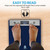 Pursonic Talking Bathroom Scale for Body Weight - 400lb Digital Weight Scale with 5mm Tempered Glass, Clear LCD Display & Auto Shut Off - Accurate & Instant Scales for Body Weight
