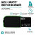 NEWLINE NY 700 Mini Travel Bathroom Scale with Sleeve, Cool Black