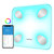 Modone Digital Smart Scale for Body Weight, Color-Changing Bathroom Scale
