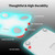 Modone Digital Smart Scale for Body Weight, Color-Changing Bathroom Scale