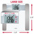 Taylor Digital Scale with Body Fat, Water and Muscle Mass Analysis - 400 lb
