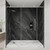 KPUY Frameless Sliding Shower Door 67-72" W x 76" H, Brushed Nickel