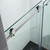 Woodbridge 57.5-60" Wx76 H Soft Close Frameless Shower Door,3/8"(10mm) Explosion-Proof Tempered Glass, Brushed Nickel Finish, BSDC6076-B