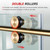 Woodbridge Frameless Shower Doors 56-60" Width x 76" Height with 5/16"(8mm) Clear Tempered Glass in Brushed Gold Finish,Designed for Smooth Door Closing