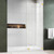 30" W x 78" H Shower Glass Door Panel, 5/16" Fixed Framless Shower Door