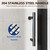ACE DECOR 34-35.4" W x 72" H Frameless Pivot Shower Door, Matte Black