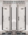 Frameless Pivot Shower Door, 32"-34" W x 72" H, Matte Black