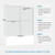 ENSO SENKA Sliding Bathtub Shower Door 56-60" W x 58" H, Brushed Nickel