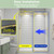 EPXMKX Soft Close Frameless Sliding Shower Door 55-60" Wx76 H, Brushed Gold