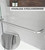 56''-60" W×62" H Gloss Chrome Bathtub Shower Door, 60 Inches Semi Frameless Glass Door for Bath tub, Reversible Adjustable Bathroom Sliding Glass Shower Door with 1/4" (6mm) Clear SGCC Tempered Glass