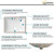 Ada Compliant 20"x15" White Ceramic Rectangle Undermount Bathroom Sink with Overflow (20"x15")