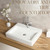 FARMMLIFXE 24 x18 Inch Rectangular White Bathroom Vessel Sink, Above Counter Porcelain Ceramic Sinks,Vanity Lavatory Bath Countertop Bathroom Sinks Bowl Basin with Faucet Hole(LA-4427)