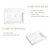 FARMMLIFXE 24 x18 Inch Rectangular White Bathroom Vessel Sink, Above Counter Porcelain Ceramic Sinks,Vanity Lavatory Bath Countertop Bathroom Sinks Bowl Basin with Faucet Hole(LA-4427)