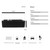 Ceramic Bathroom Sink, Black 19" x 15" Above Counter Porcelain Vessel Sink
