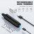 XOOMRSCP Nose Hair Trimmers for Men，Rechargeable Hair Trimmer 3 in 1 Painless Multifunctional Ear and Nose Hair Trimmer with IPX7 Waterproof Dual Edge Blades (Ink Black)