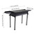 Charcoal Grill Foldable Camping Barbecue Grill with Height 66.5x30cm