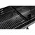 DFSQWRTYG Charcoal Barbecue Grill, Steel Outdoor Cooking BBQ Smoker, Black