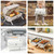 Portable Double‑Sided Charcoal BBQ Grill