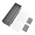 Foldable Charcoal BBQ Grill, Zinc-Iron Alloy 24-in Portable Barbecue Grill