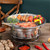 Stainless Steel Smokeless Charcoal Grill for 3-5 People Outdoor Use