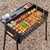 Portable Smokeless Charcoal Grill for Outdoor Barbecue Fun