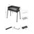 Portable Smokeless Charcoal Grill for Outdoor Barbecue Fun