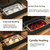 Yobadam Portable Charcoal Grill for Camping, Patio