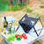 Charcoal Grill Foldable Grill Easy To Carry Charcoal Small Household BBQ Utensils Outdoor Portable