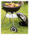 18.5 Inch Portable Charcoal BBQ Grill Stove for Outdoor Camping Family