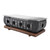 Eacam Portable Japanese BBQ Grill Stove Aluminum Alloy Charcoal Barbecue