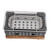 Eacam Portable Japanese BBQ Grill Stove Aluminum Alloy Charcoal Barbecue